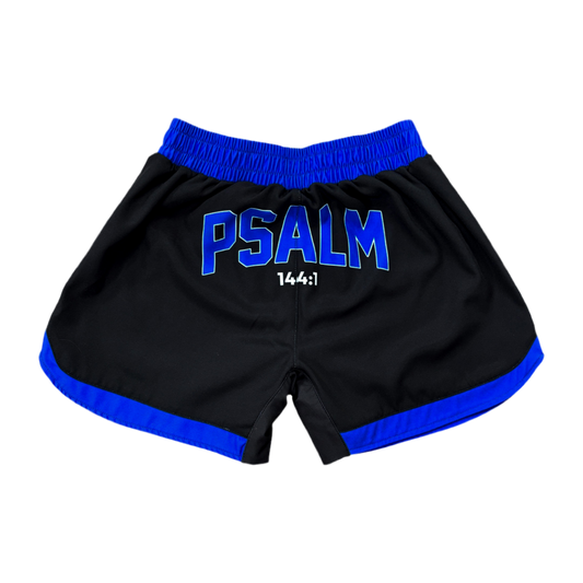 “FAITH” NO GI Shorts-Blue