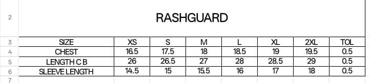 "Fear Not" NO GI Rashguard-Star