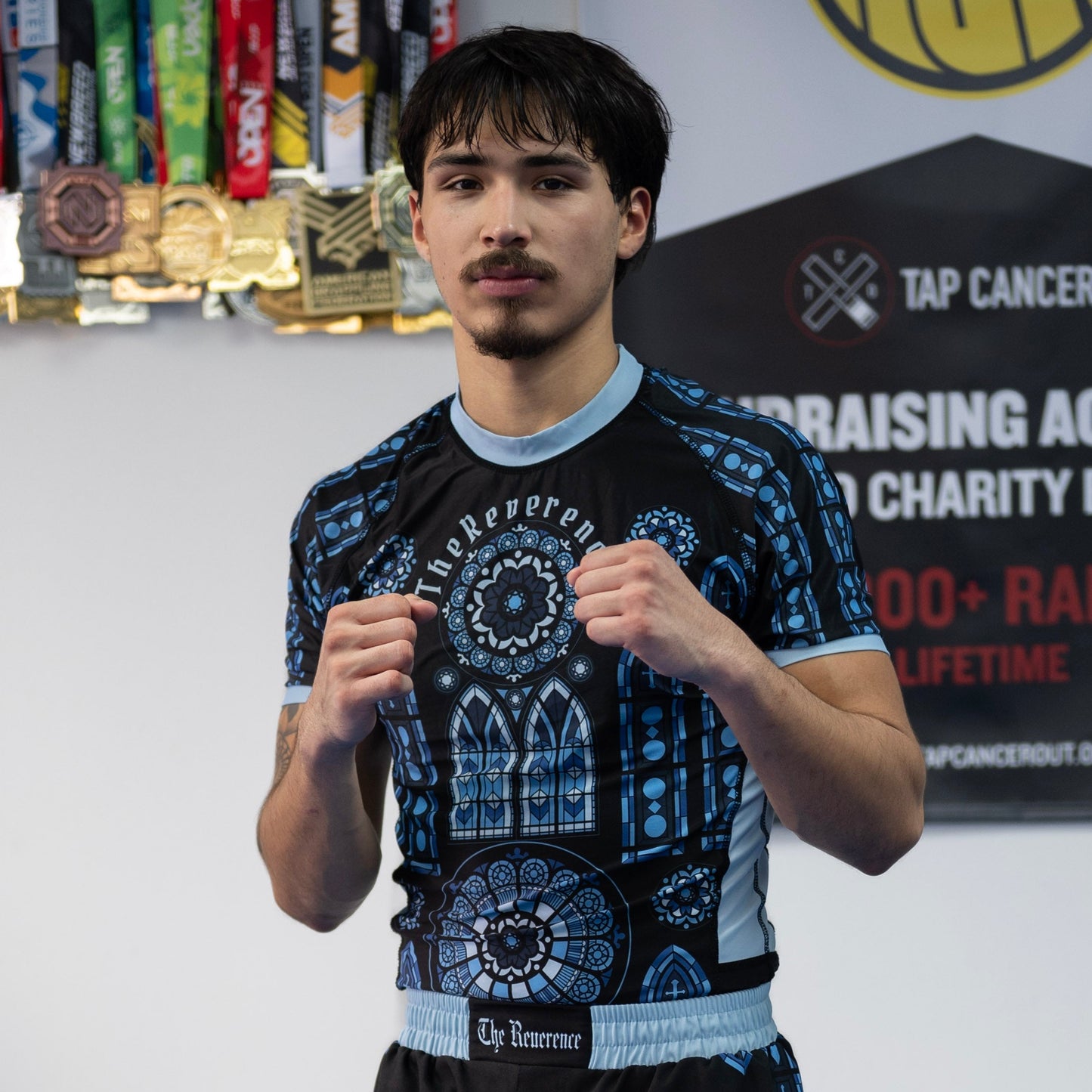 “VITREUM” NO GI Rashguard-Blue