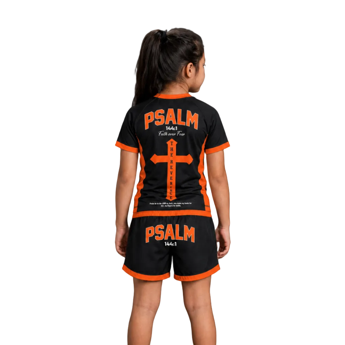 orange rashguard 