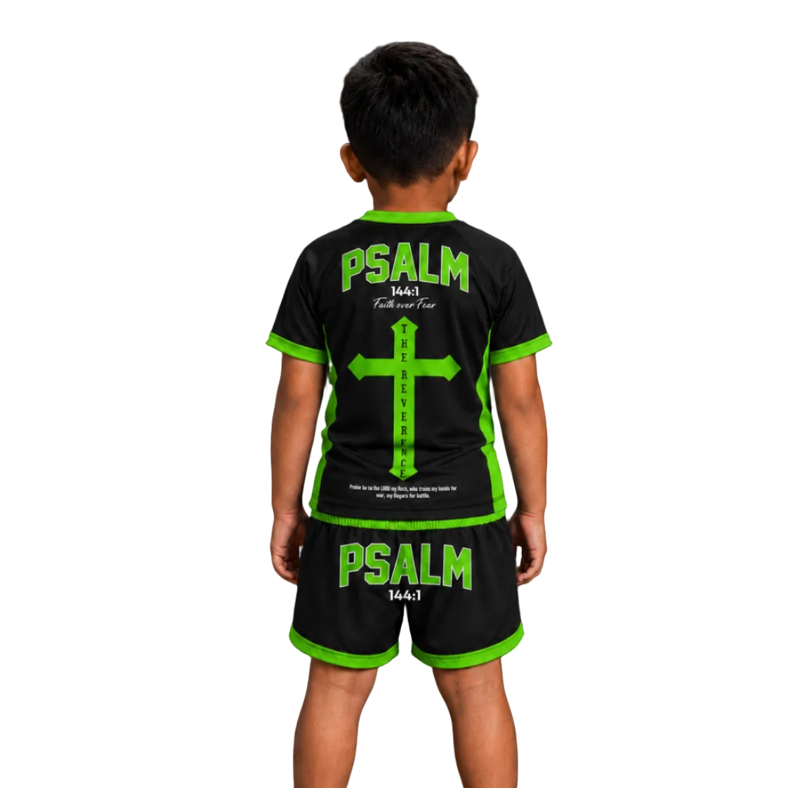 Green rashguard
