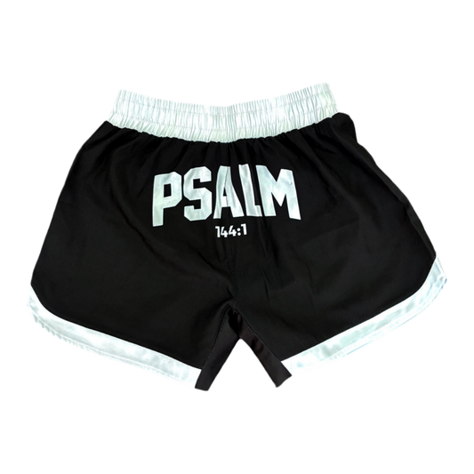 “FAITH” NO GI Shorts-White