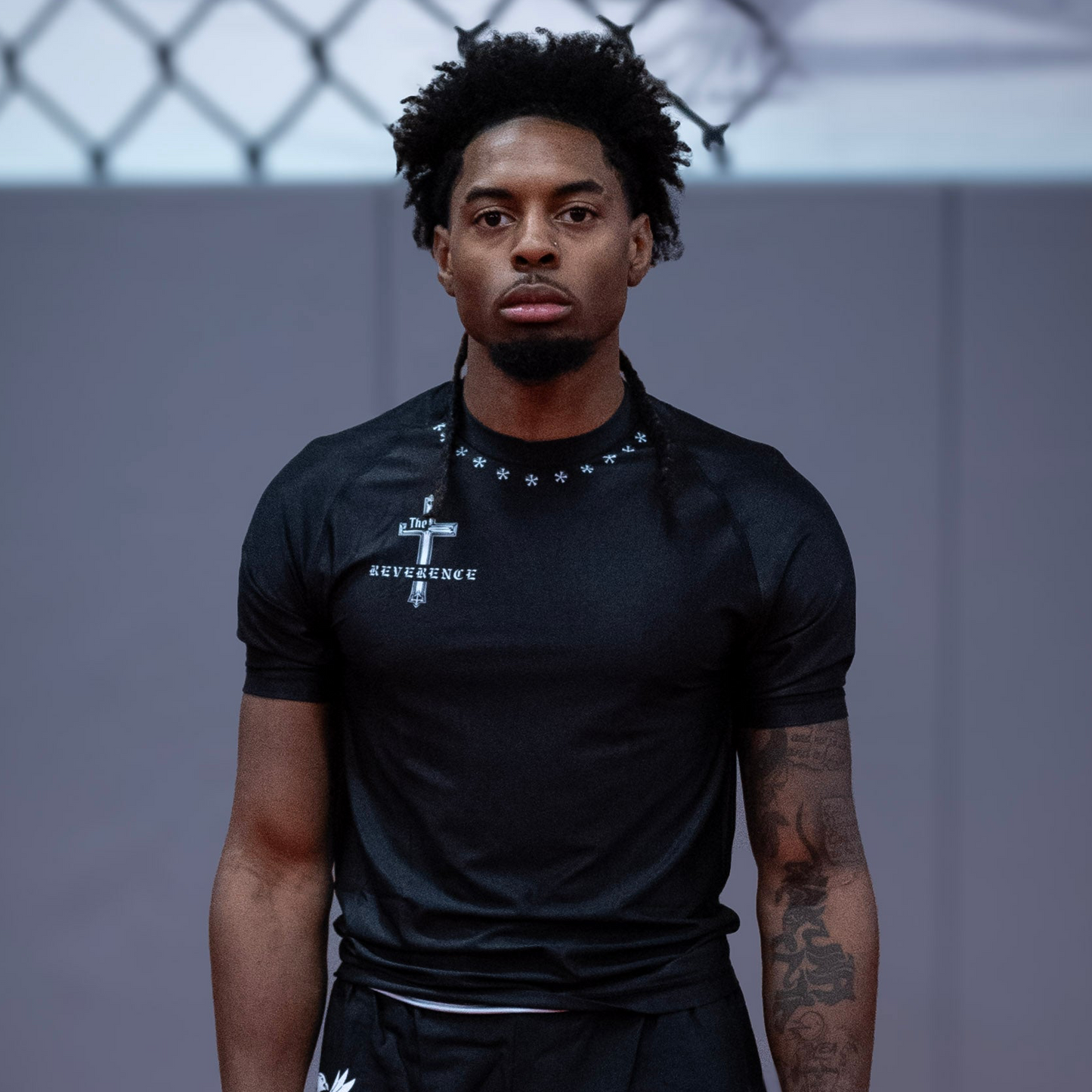 "Fear Not" NO GI Rashgaurd-Black