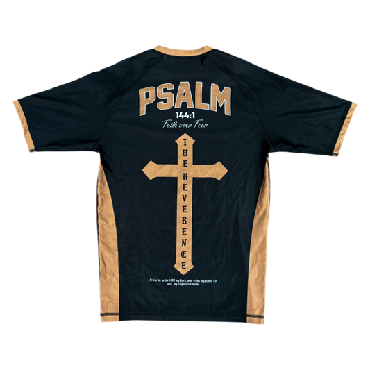 “FAITH” NO GI Rashguard-Brown