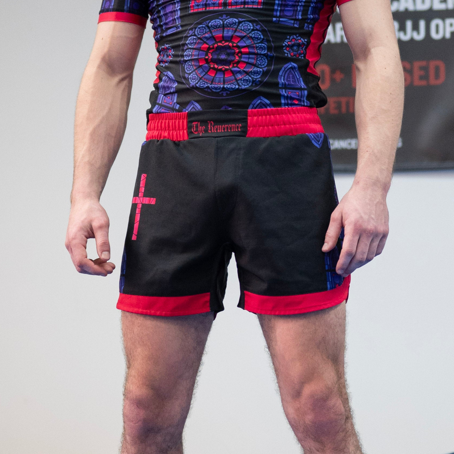 “VITREUM” NO GI Shorts-Red