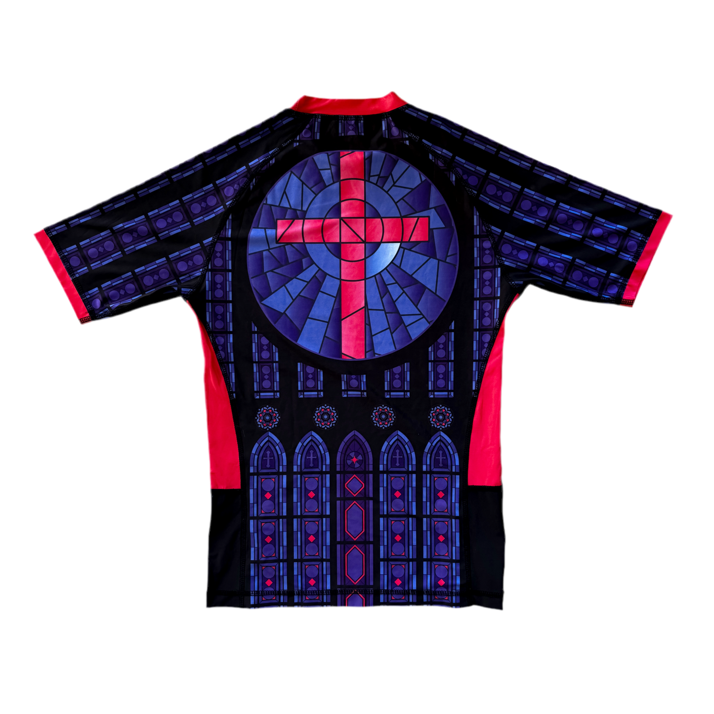 “VITREUM” NO GI Rashguard-Red