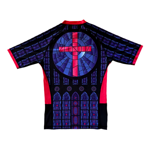 “VITREUM” NO GI Rashguard-Red