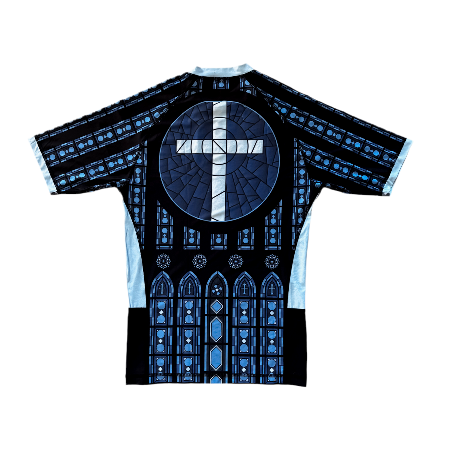 “VITREUM” NO GI Rashguard-Blue